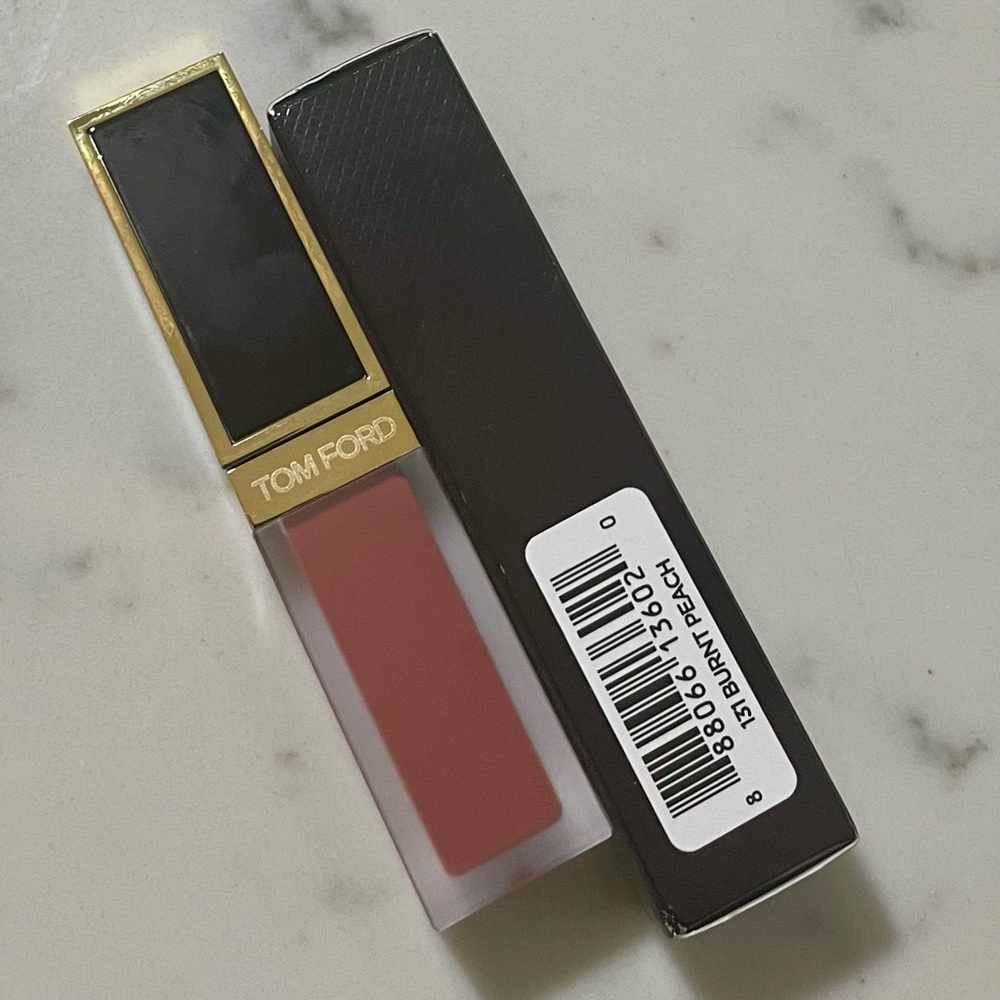 Tom Ford Liquid Lip Luxe Matte Lipstick in 131 Burnt Peach 🍑 BNIB